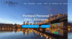 Desktop Screenshot of pdxinjurylawyers.com